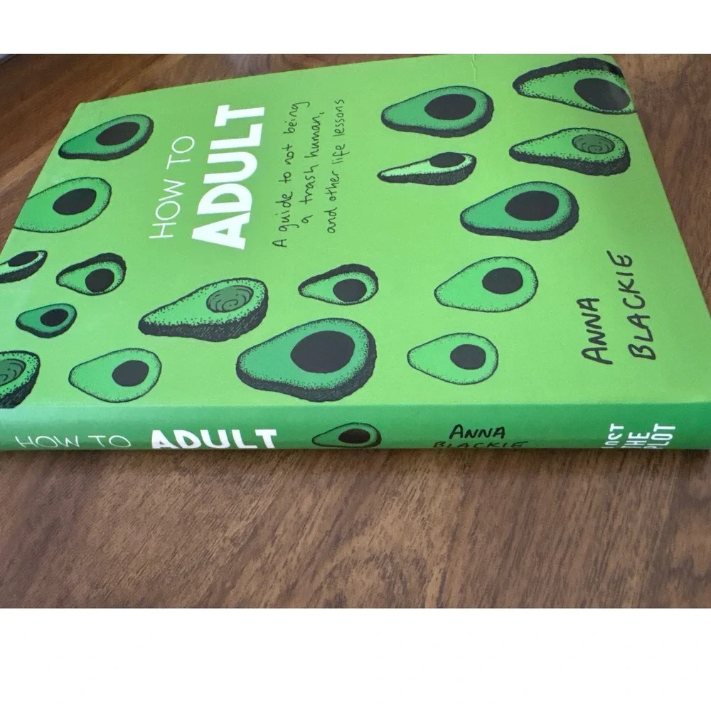 How to Adult Anna Blackie Book Guide to Life Lessons Humor Funny Gift‎ College